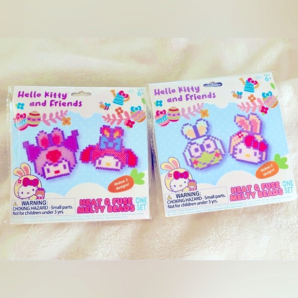 HELLO KITTY & FRIENDS X EASTER Heat and Fuse Melty Beads and Crafts (Set of 2) - Picture 2 of 7